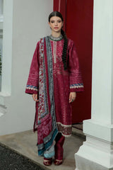 Tassawur by Florent Unstitched 3 Piece Silk Karandi Collection'2022-TFL-07B