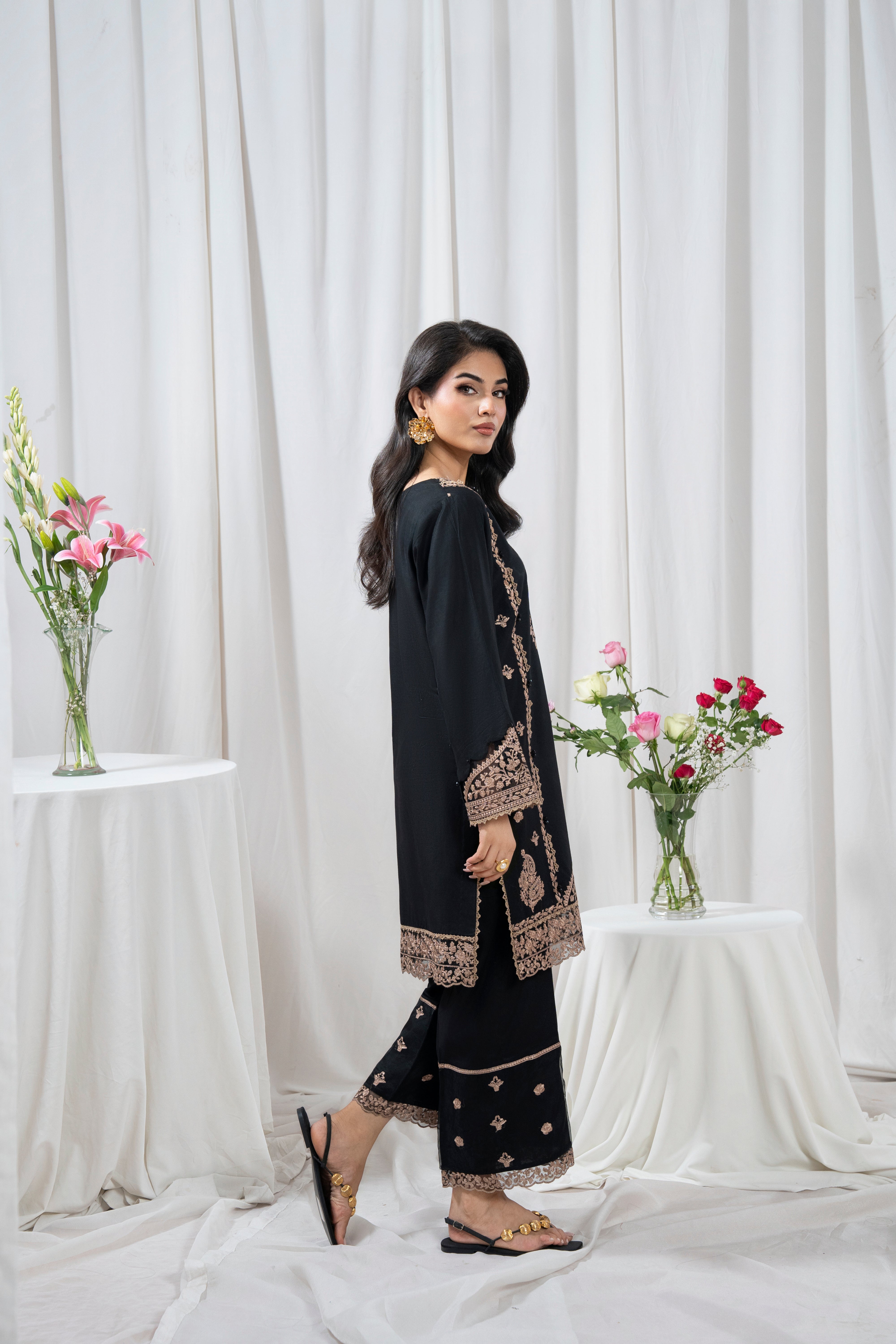 Zoya Zafar Stitched 2 Piece Cotton Collection'2025-Lushberry