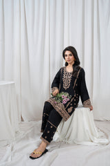 Zoya Zafar Stitched 2 Piece Cotton Collection'2025-Lushberry