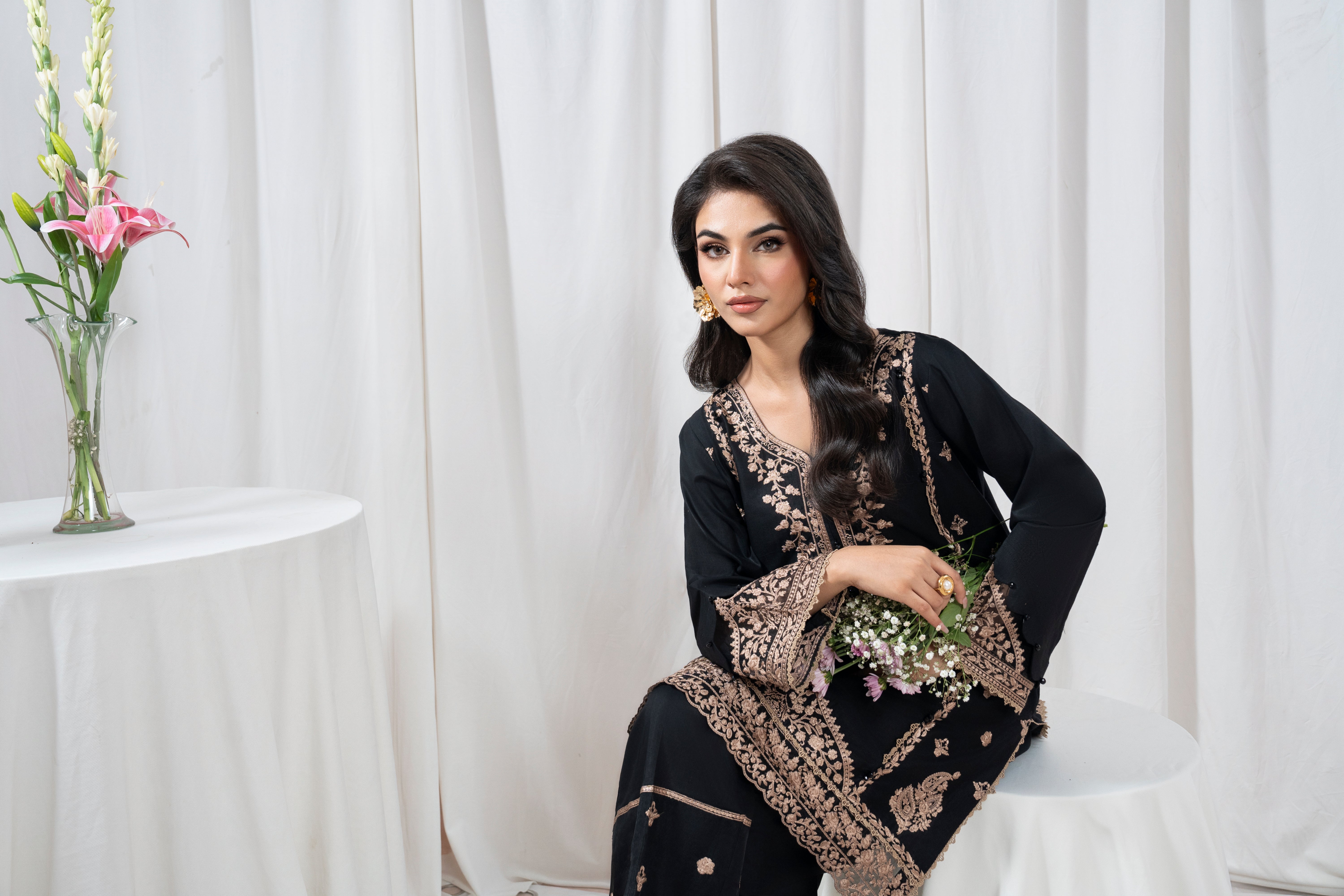 Zoya Zafar Stitched 2 Piece Cotton Collection'2025-Lushberry