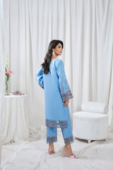 Zoya Zafar Stitched 2 Piece Cotton Collection'2025-Skymira