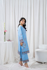Zoya Zafar Stitched 2 Piece Cotton Collection'2025-Skymira