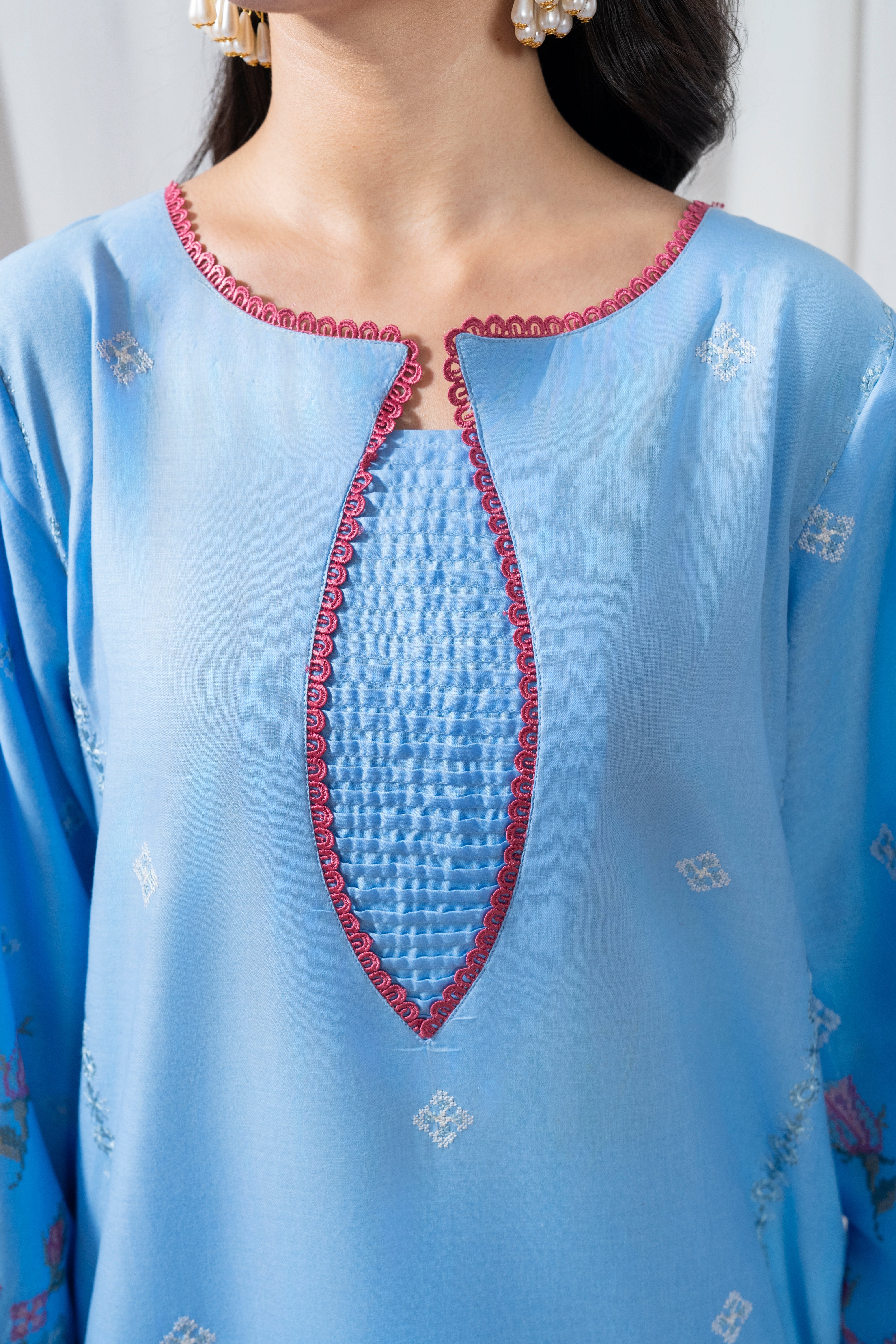 Zoya Zafar Stitched 2 Piece Cotton Collection'2025-Skymira