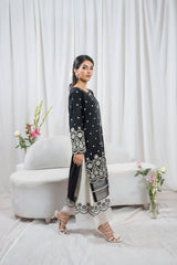 Zoya Zafar Stitched 2 Piece Cotton Collection'2025-Monochrome Maison