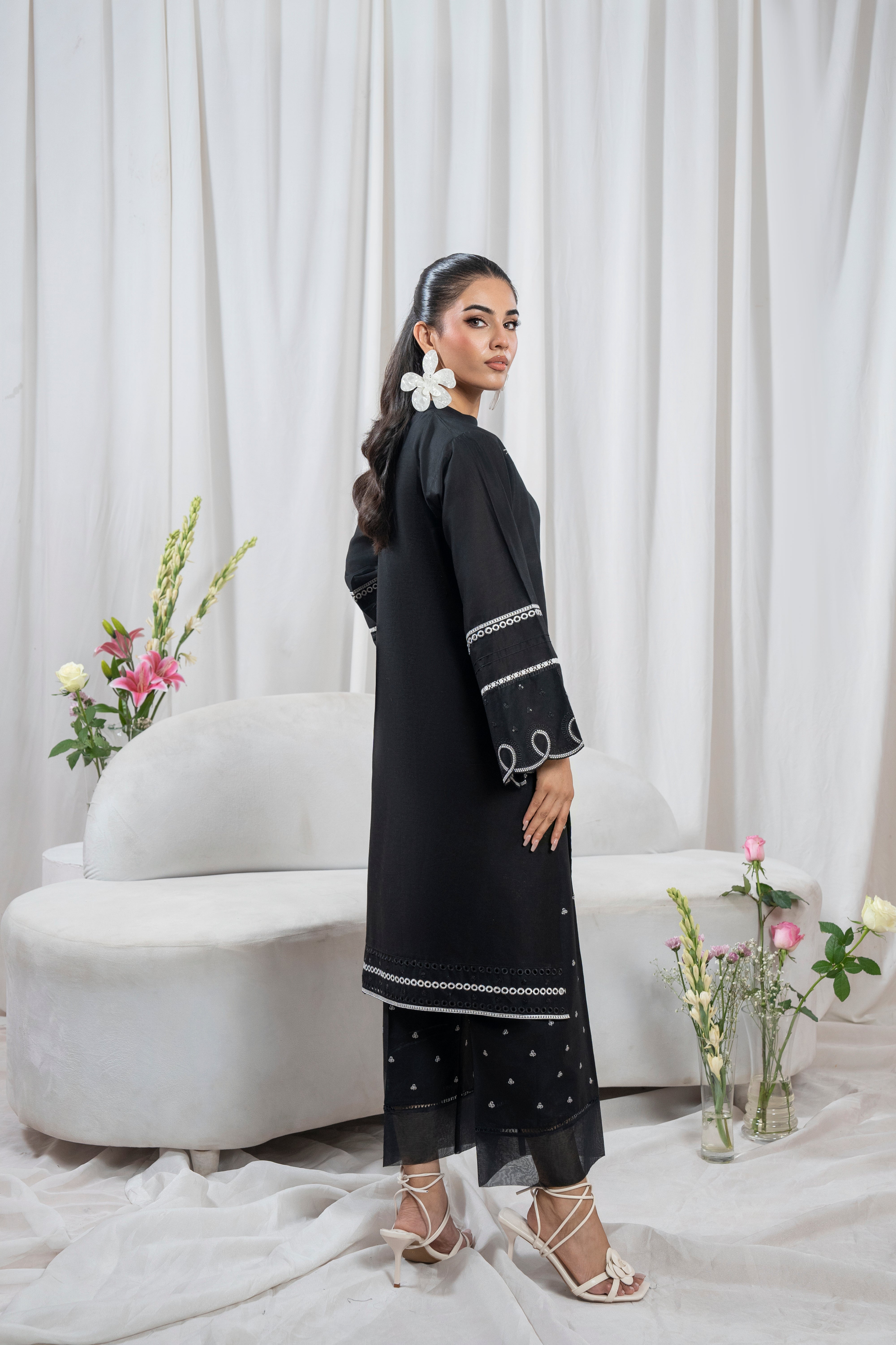 Zoya Zafar Stitched 2 Piece Cotton Collection'2025-Lakhany  2 Pc Pret
