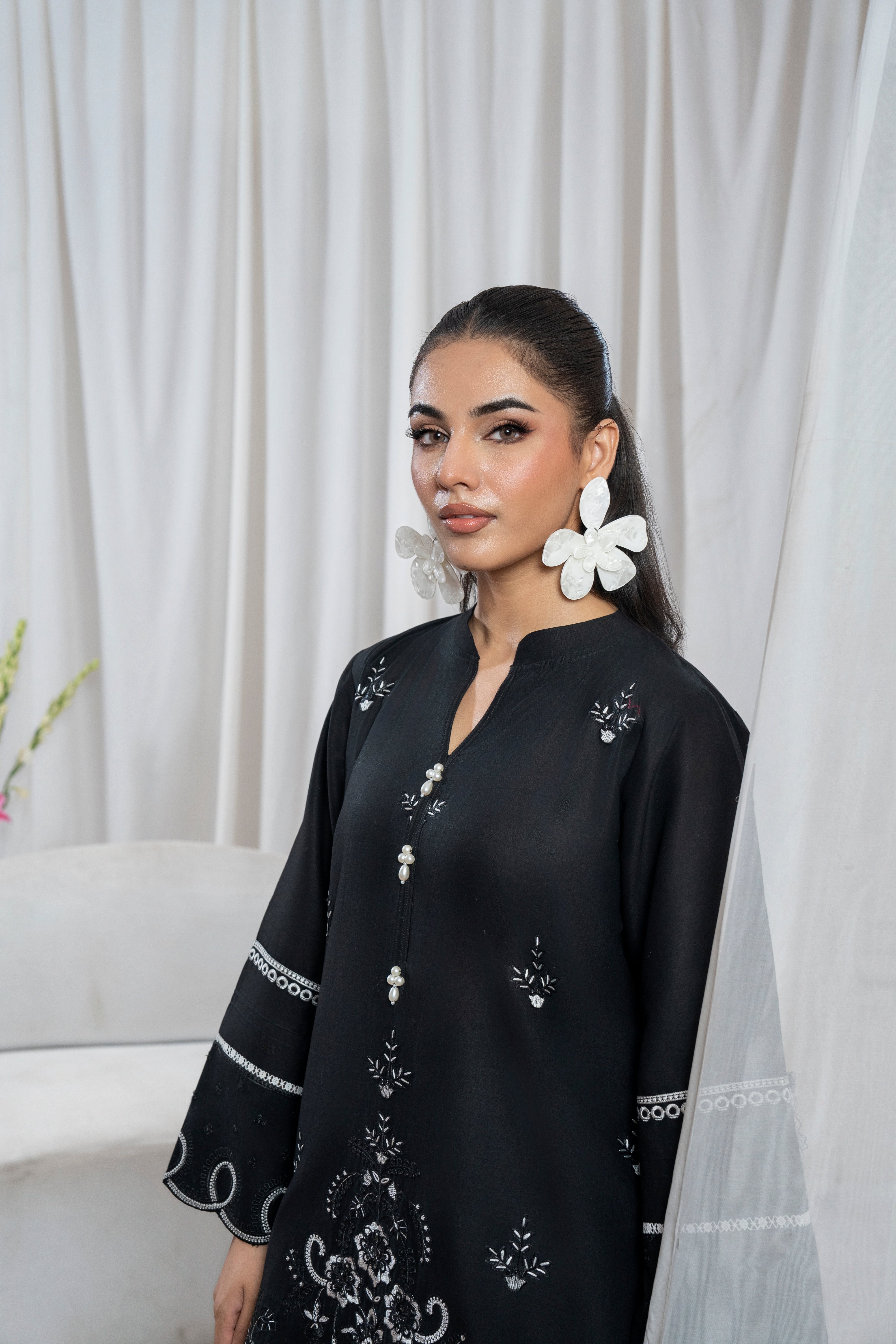 Zoya Zafar Stitched 2 Piece Cotton Collection'2025-Lakhany  2 Pc Pret