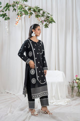 Zoya Zafar Stitched 2 Piece Cotton Collection'2025-Qalamkar Art