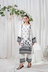 Zoya Zafar Stitched 2 Piece Cotton Collection'2025-Haseens Andaaz
