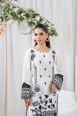 Zoya Zafar Stitched 2 Piece Cotton Collection'2025-Haseens Andaaz