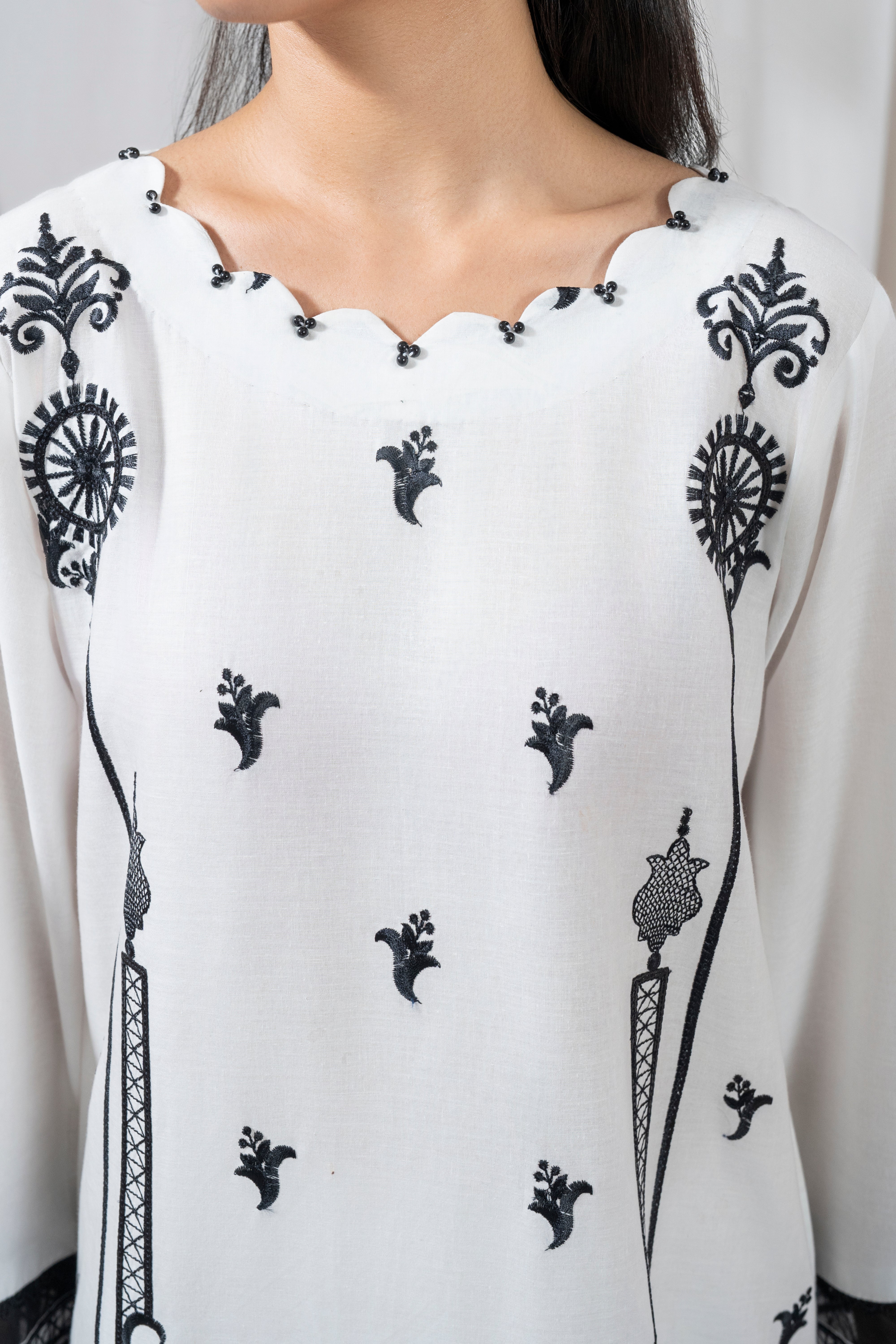 Zoya Zafar Stitched 2 Piece Cotton Collection'2025-Haseens Andaaz