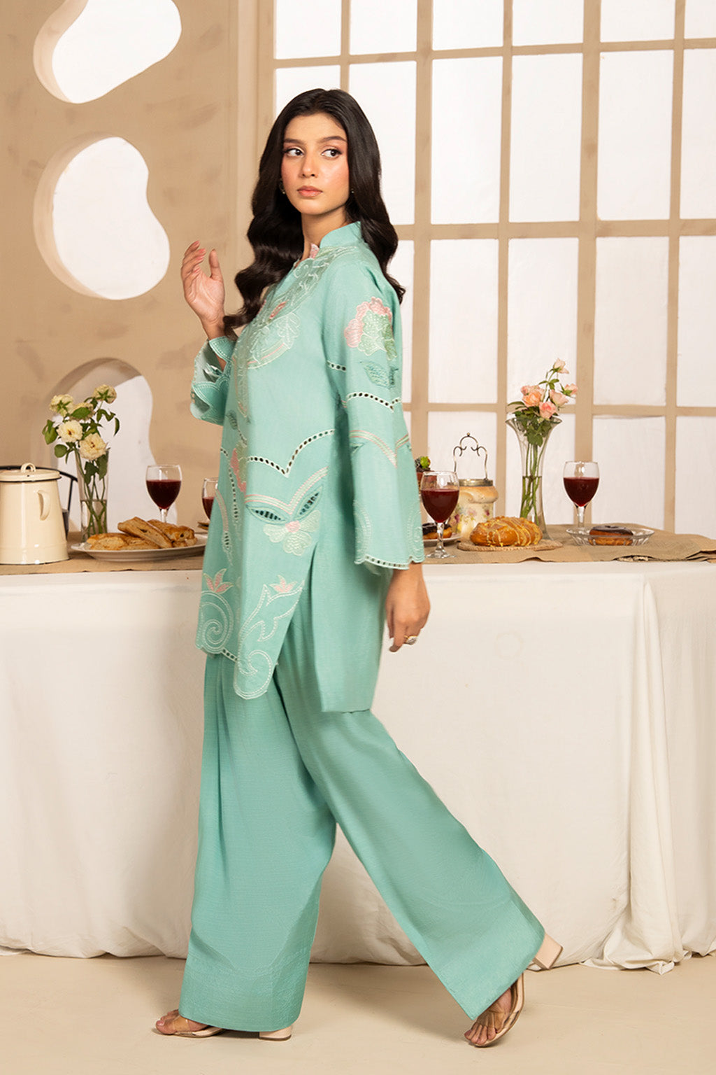 Verah By Meeral Stitched 2 Piece Lawn Collection'2025-COR-002
