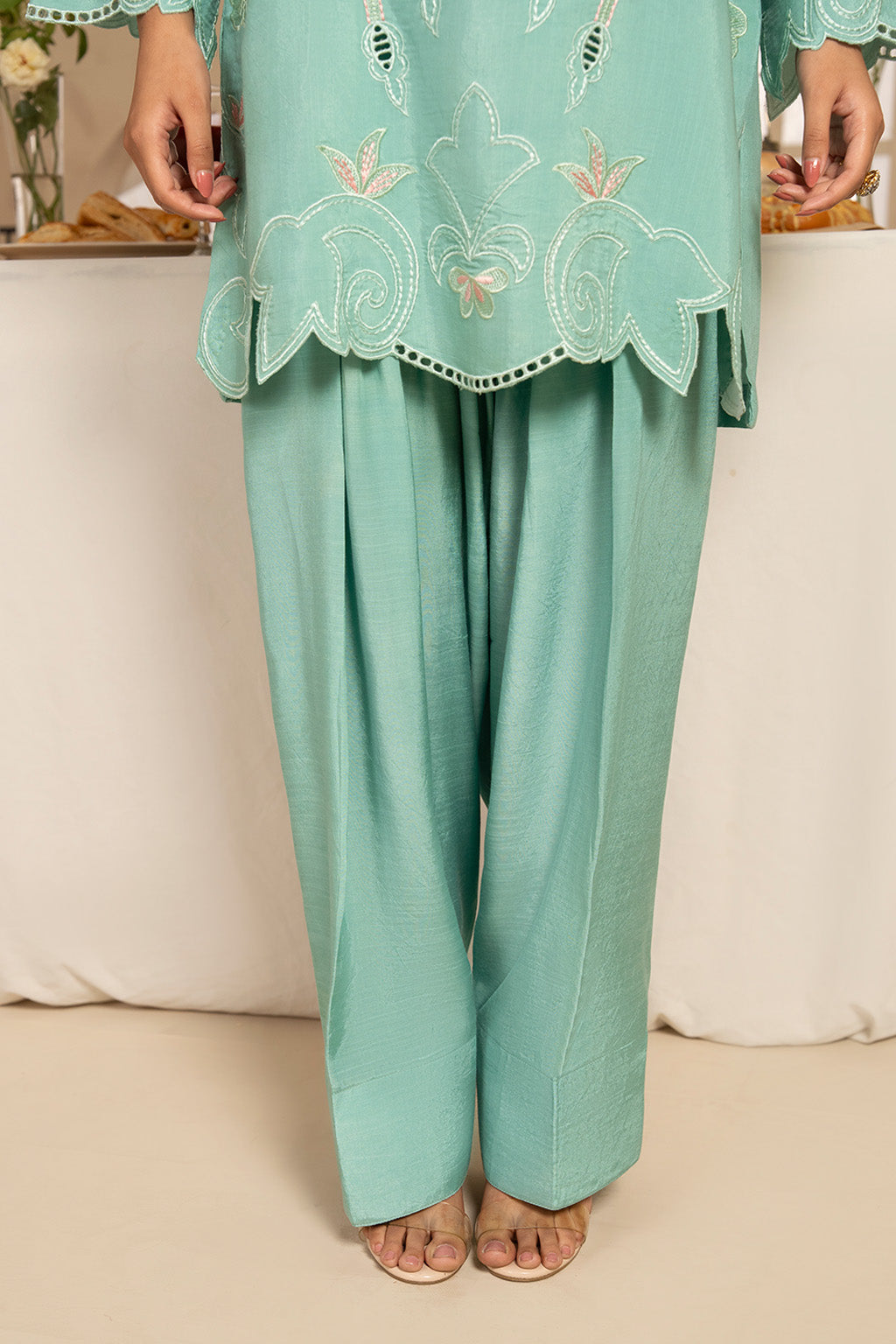 Verah By Meeral Stitched 2 Piece Lawn Collection'2025-COR-002