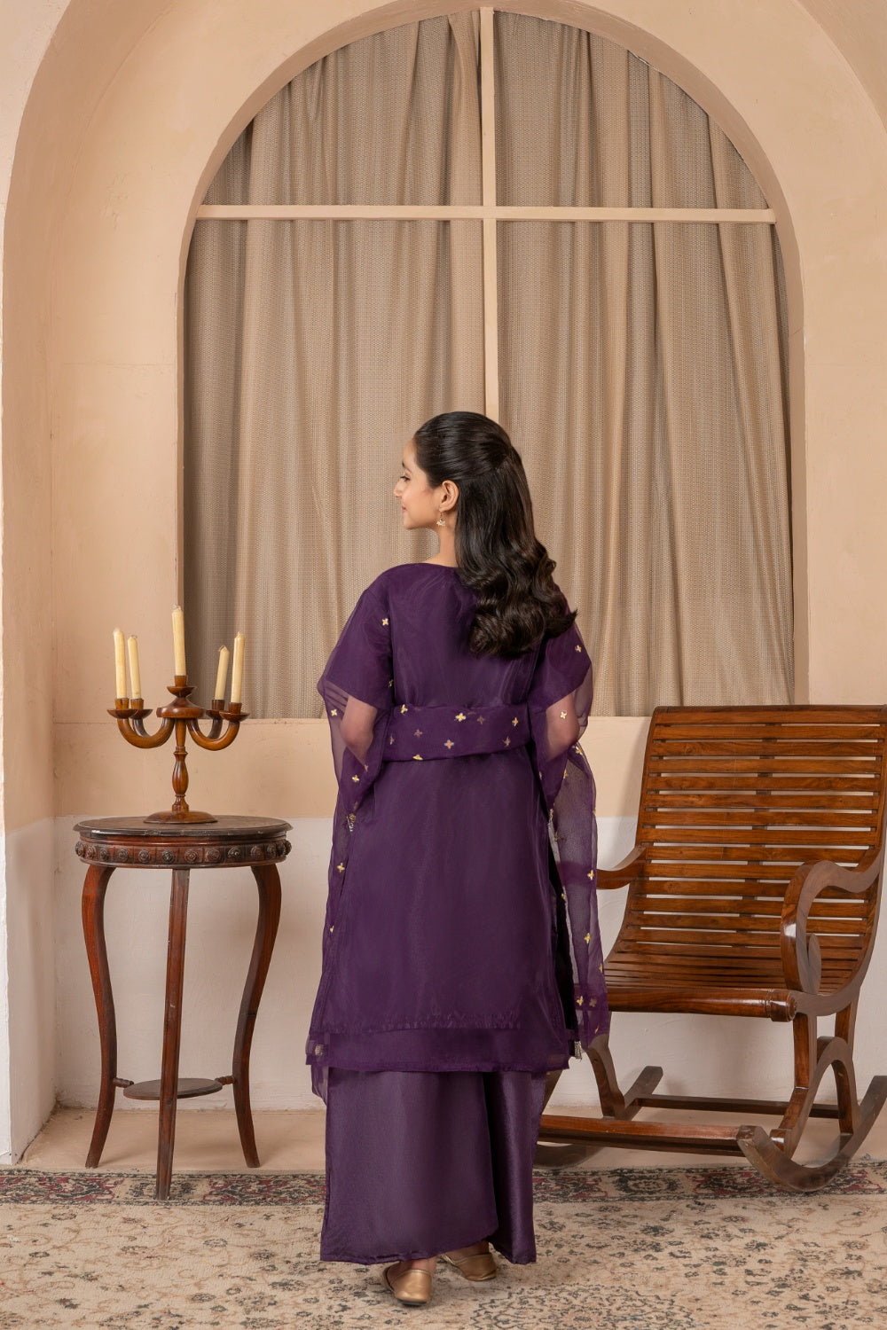 Khayat Stitched Festive Kids Collection'2025-Royal Amethyst
