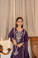 Khayat Stitched Festive Kids Collection'2025-Royal Amethyst