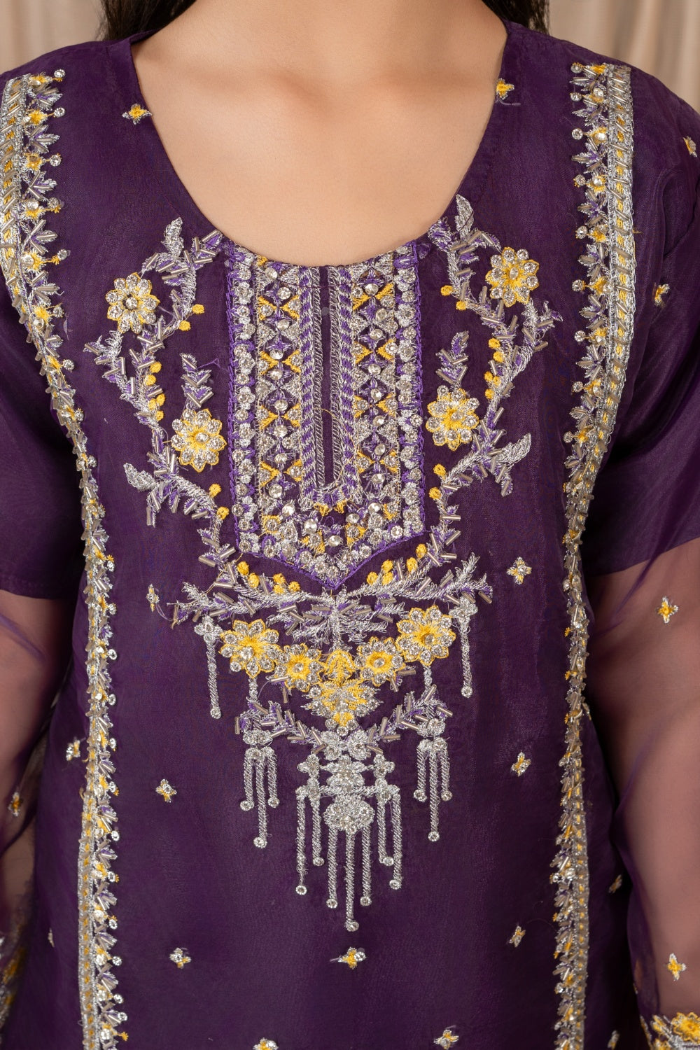 Khayat Stitched Festive Kids Collection'2025-Royal Amethyst