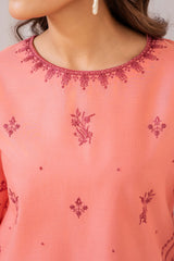 Zoya Zafar Stitched 2 Piece Cotton Collection'2025-Loom & Luxe