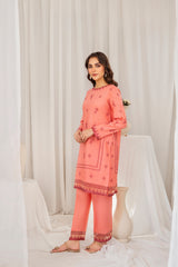 Zoya Zafar Stitched 2 Piece Cotton Collection'2025-Loom & Luxe