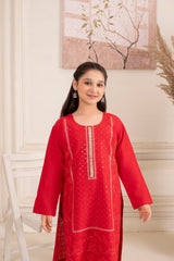 Khayat Stitched 2 Piece Lawn Kids Collection'2025-Rosy