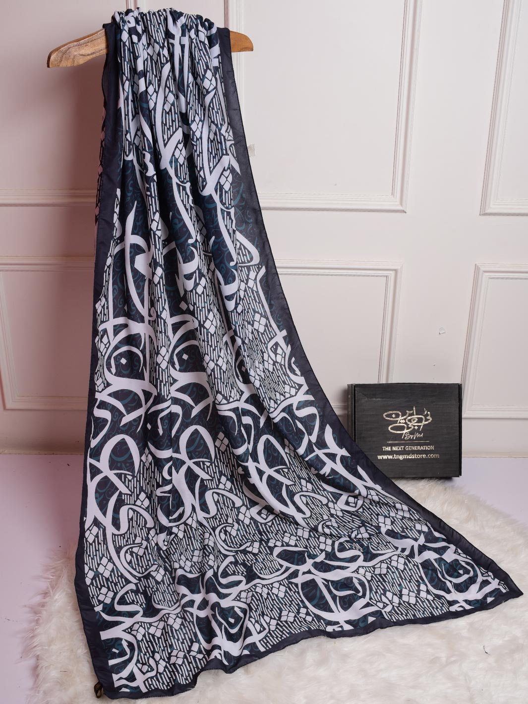 Tng By Md Odhni Collection-Mehar  (Black)