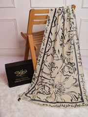 Tng By Md Odhni Collection-Doodle Art  (Beige)