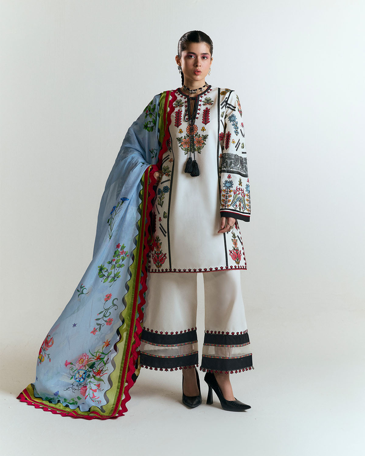Jugnu by Hussain Rehar Unstitched 3 Piece Spring Summer Edit 2 Collection'2025-Tiya