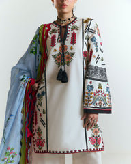 Jugnu by Hussain Rehar Unstitched 3 Piece Spring Summer Edit 2 Collection'2025-Tiya