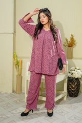 Mebae Stitched Co Ord Collection-02-Trendy starry set