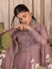Gulaal Unstitched 3 Piece Emb Chiffon Collection'2023-Ezrah UC-03