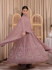 Gulaal Unstitched 3 Piece Emb Chiffon Collection'2023-Ezrah UC-03