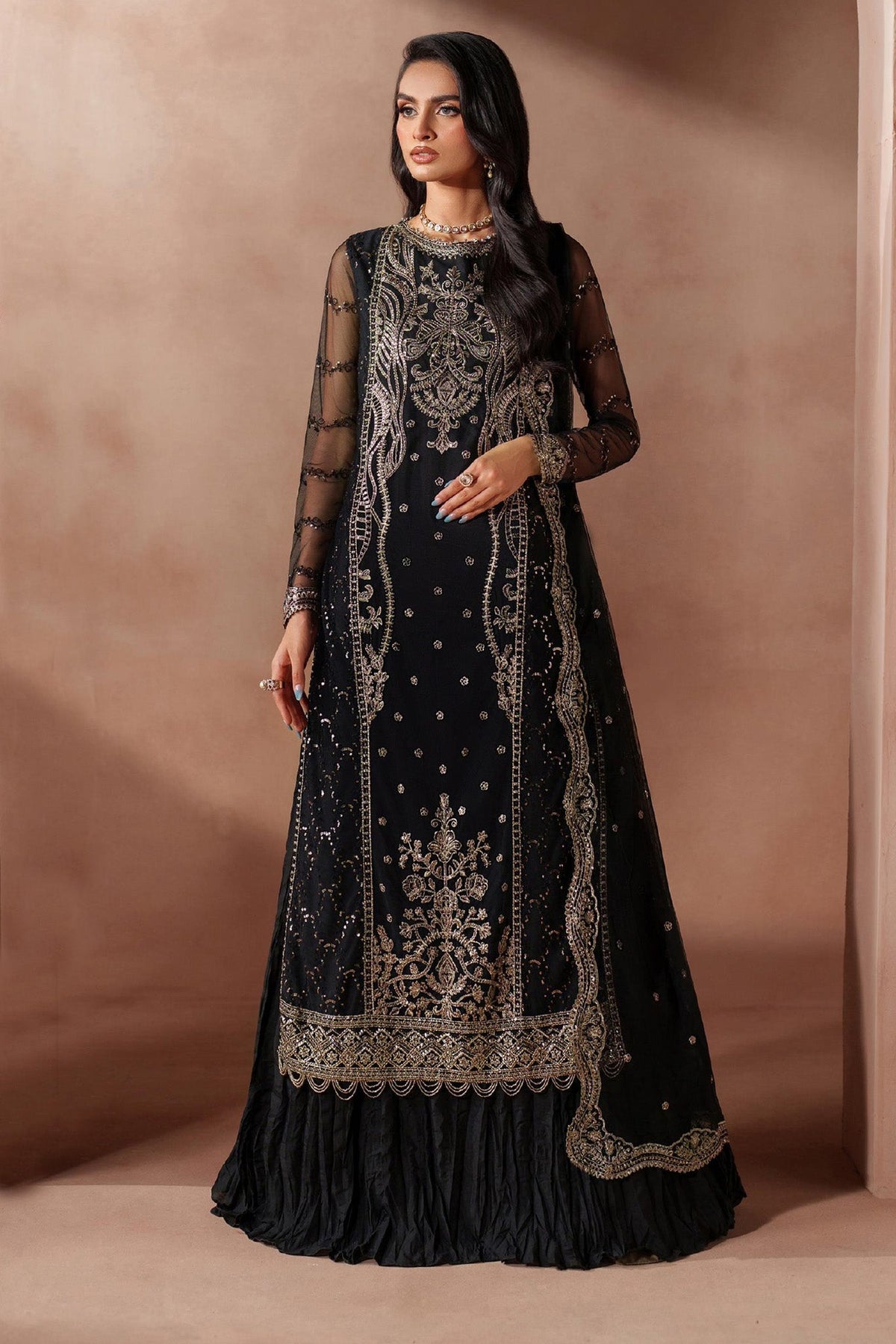 Mahrosh by Zarif Unstitched 3 Piece Formals Collection'2025-MUF-01-Ishaal