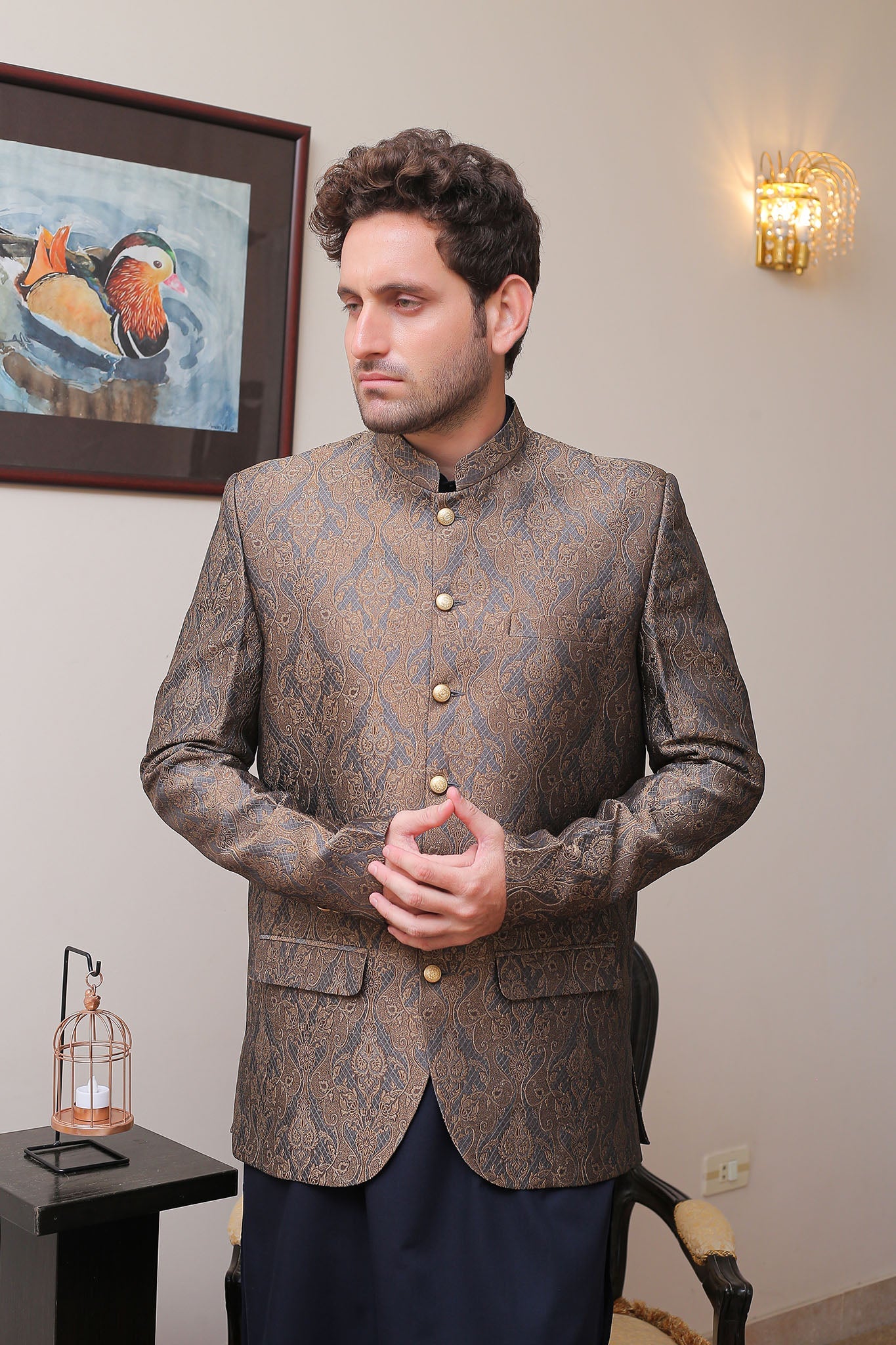Real Image Mens Prince Coat Collection'2025-OPC-007
