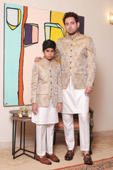 Real Image Mens Prince Coat Collection'2025-OPC - 005 Gold