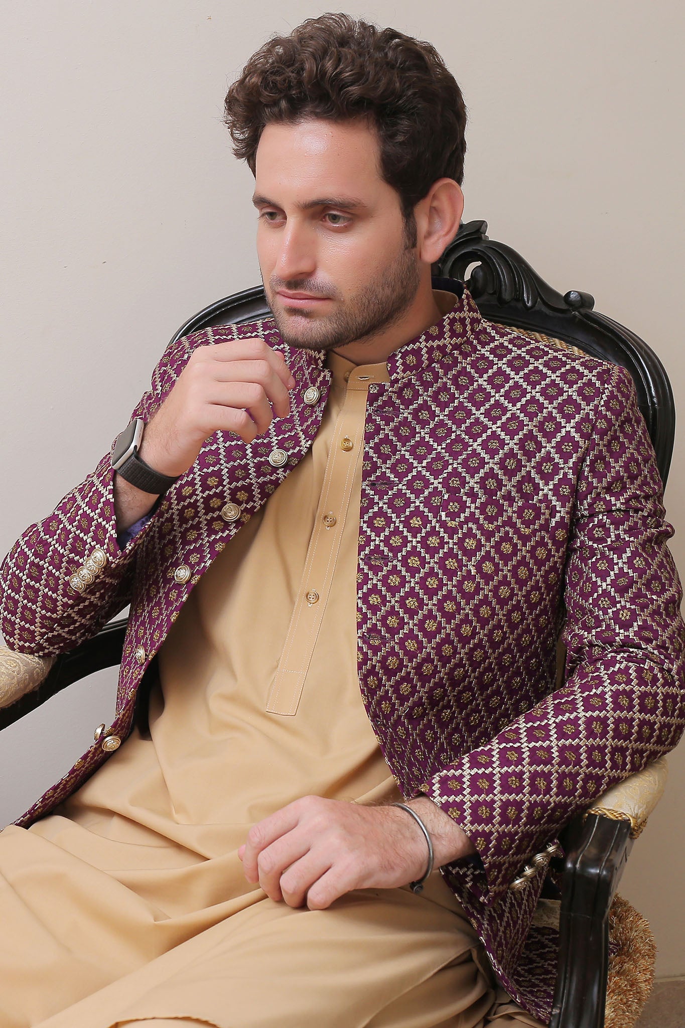 Real Image Mens Prince Coat Collection'2025-OPC-013