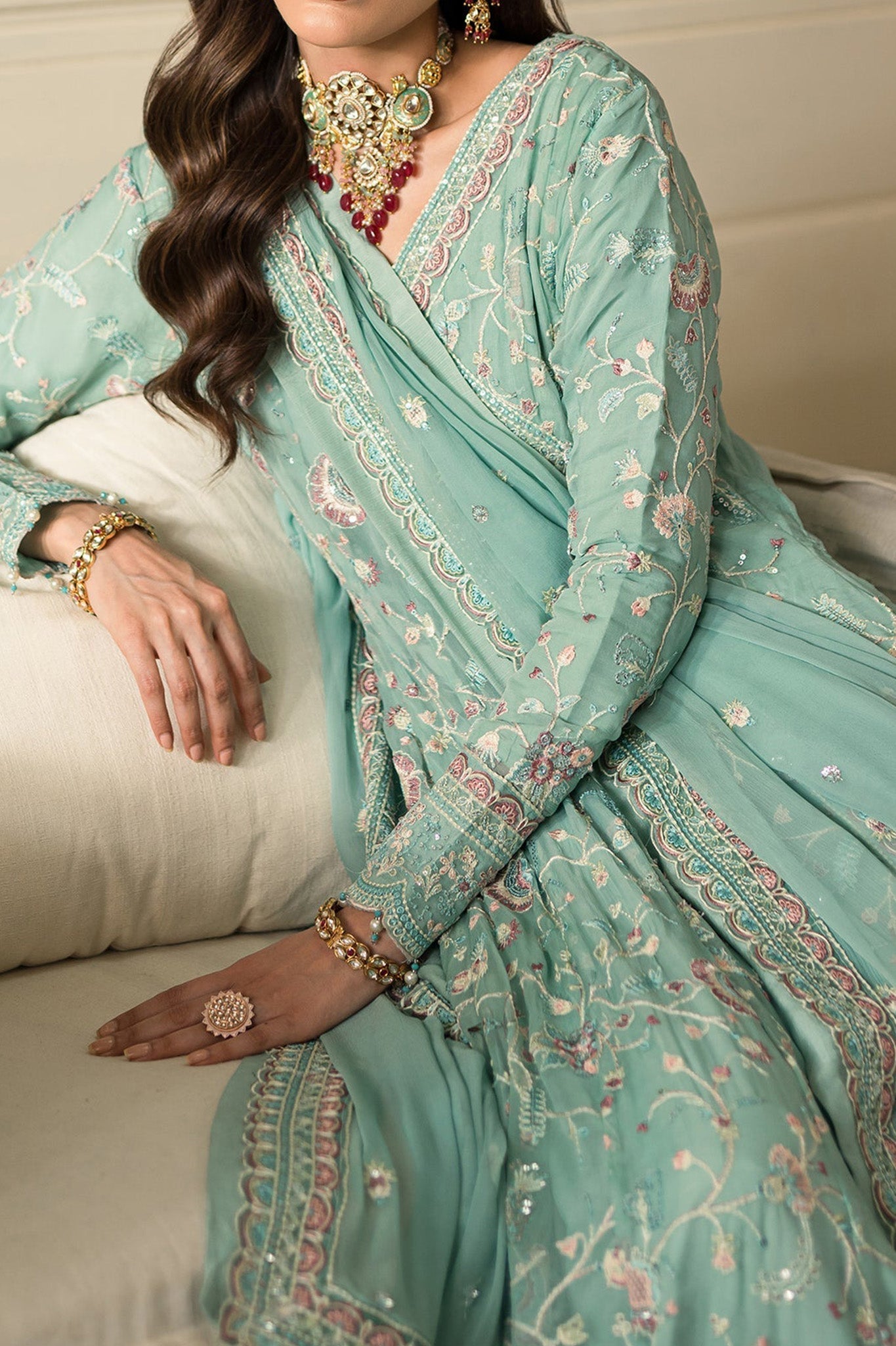 Suave By Emaan Adeel Unstitched 3 Piece Luxury Formals Collection'2024-SU-08-Azlin
