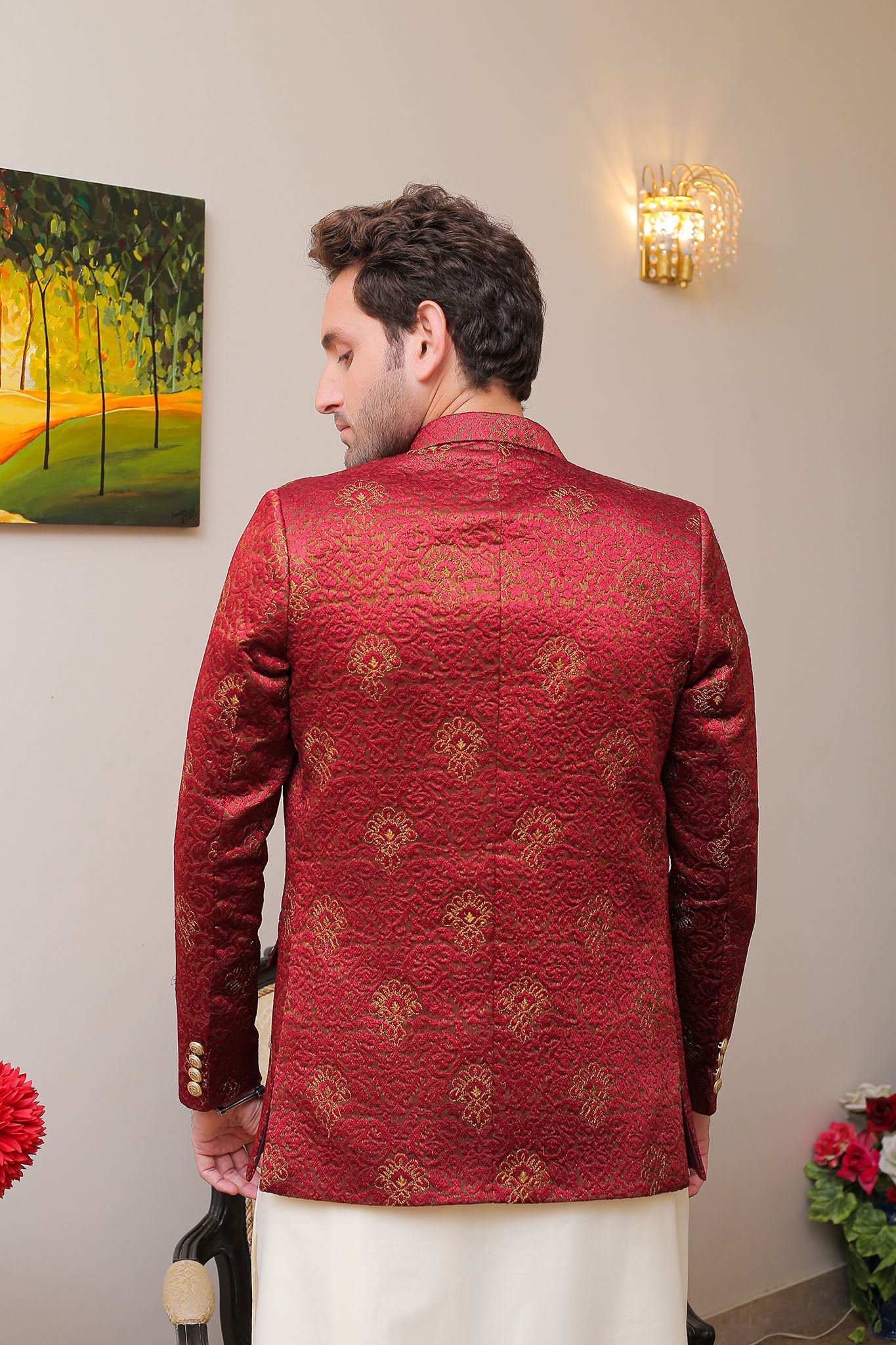 Real Image Mens Prince Coat Collection'2025-OPC-001