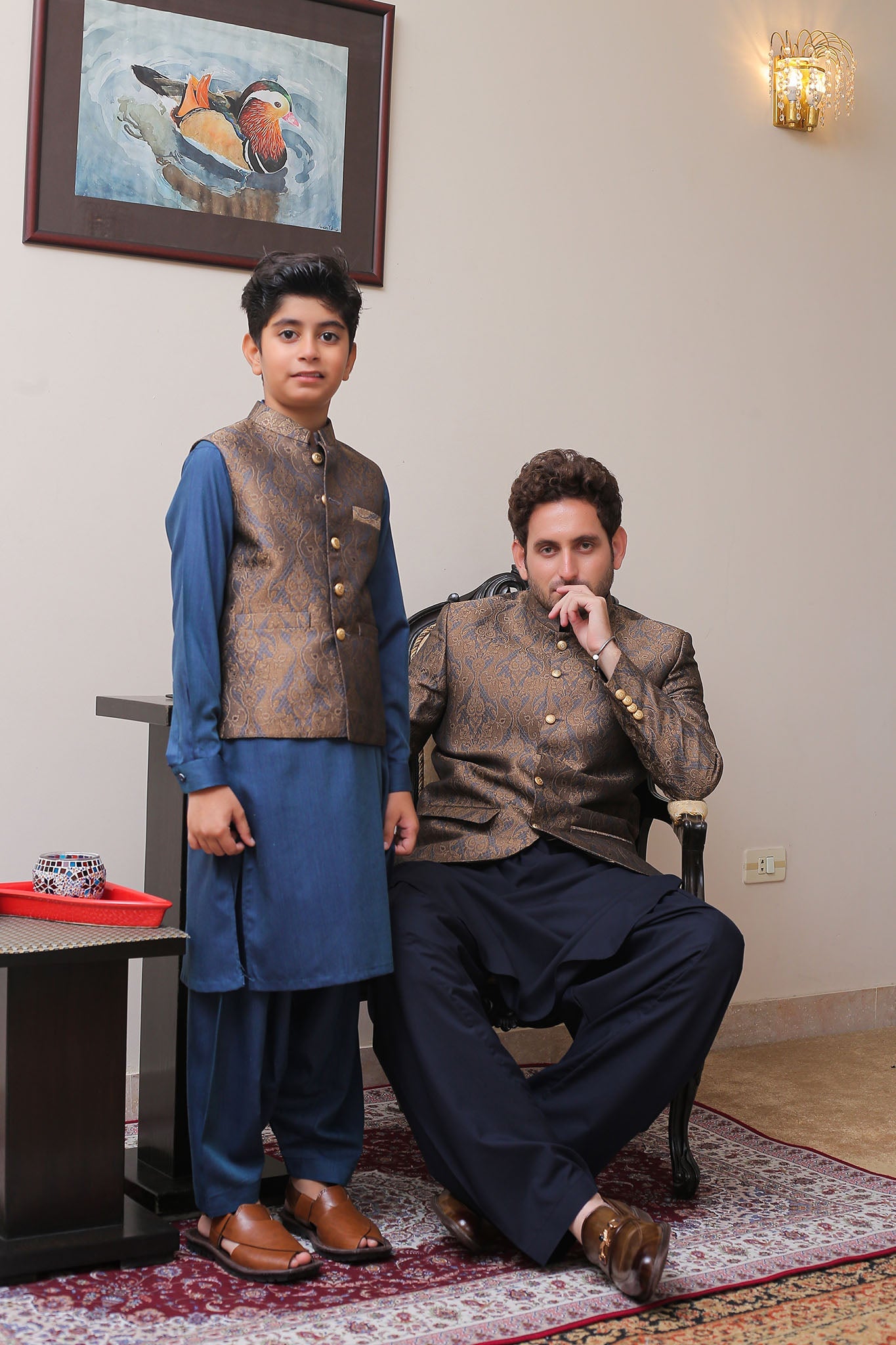 Real Image Mens Prince Coat Collection'2025-OPC-007