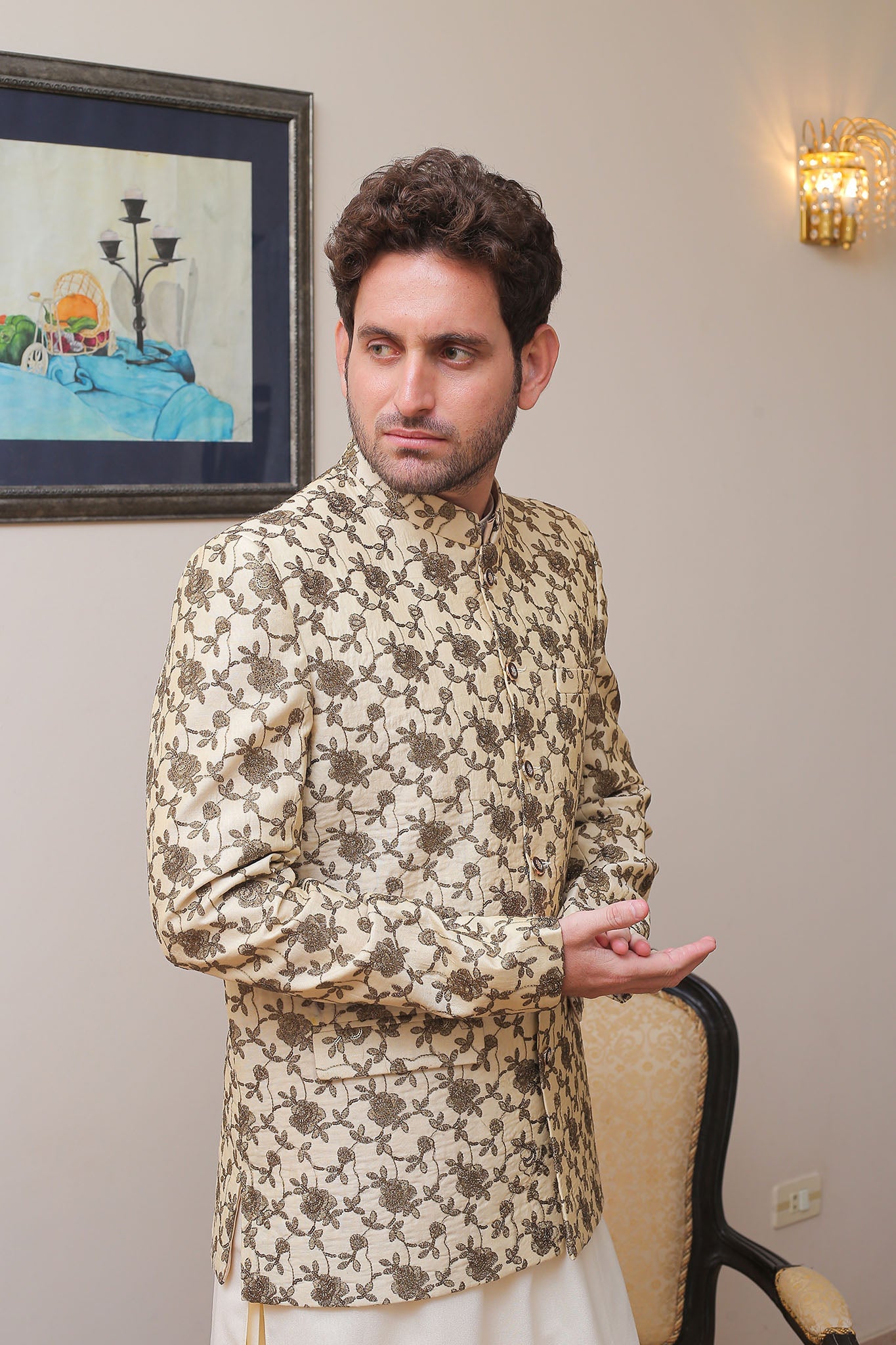 Real Image Mens Prince Coat Collection'2025-OPC-012