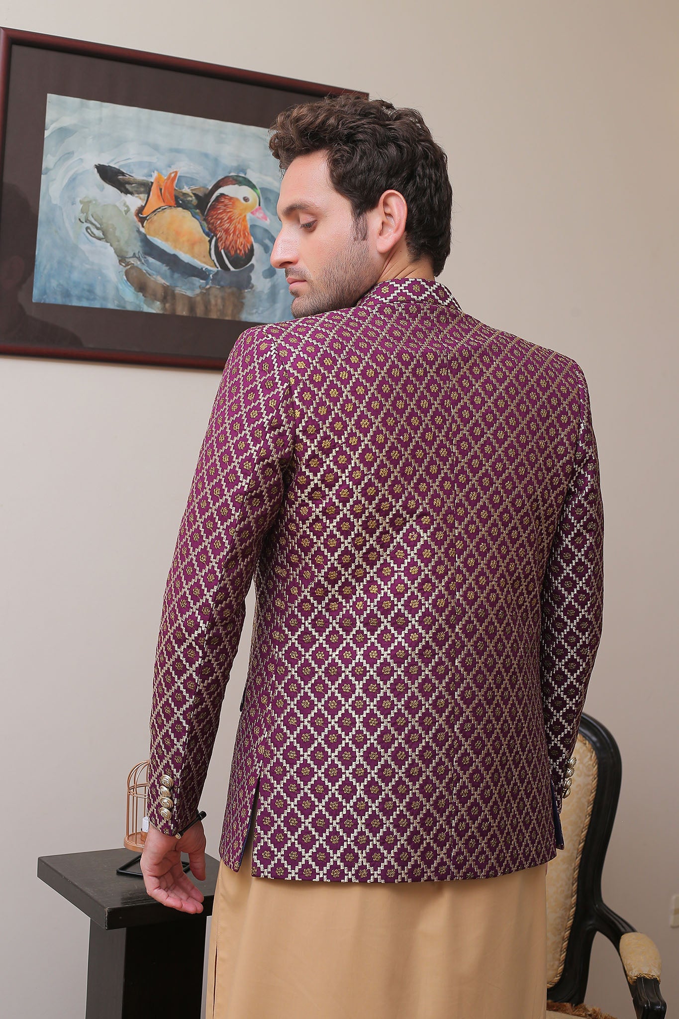 Real Image Mens Prince Coat Collection'2025-OPC-013