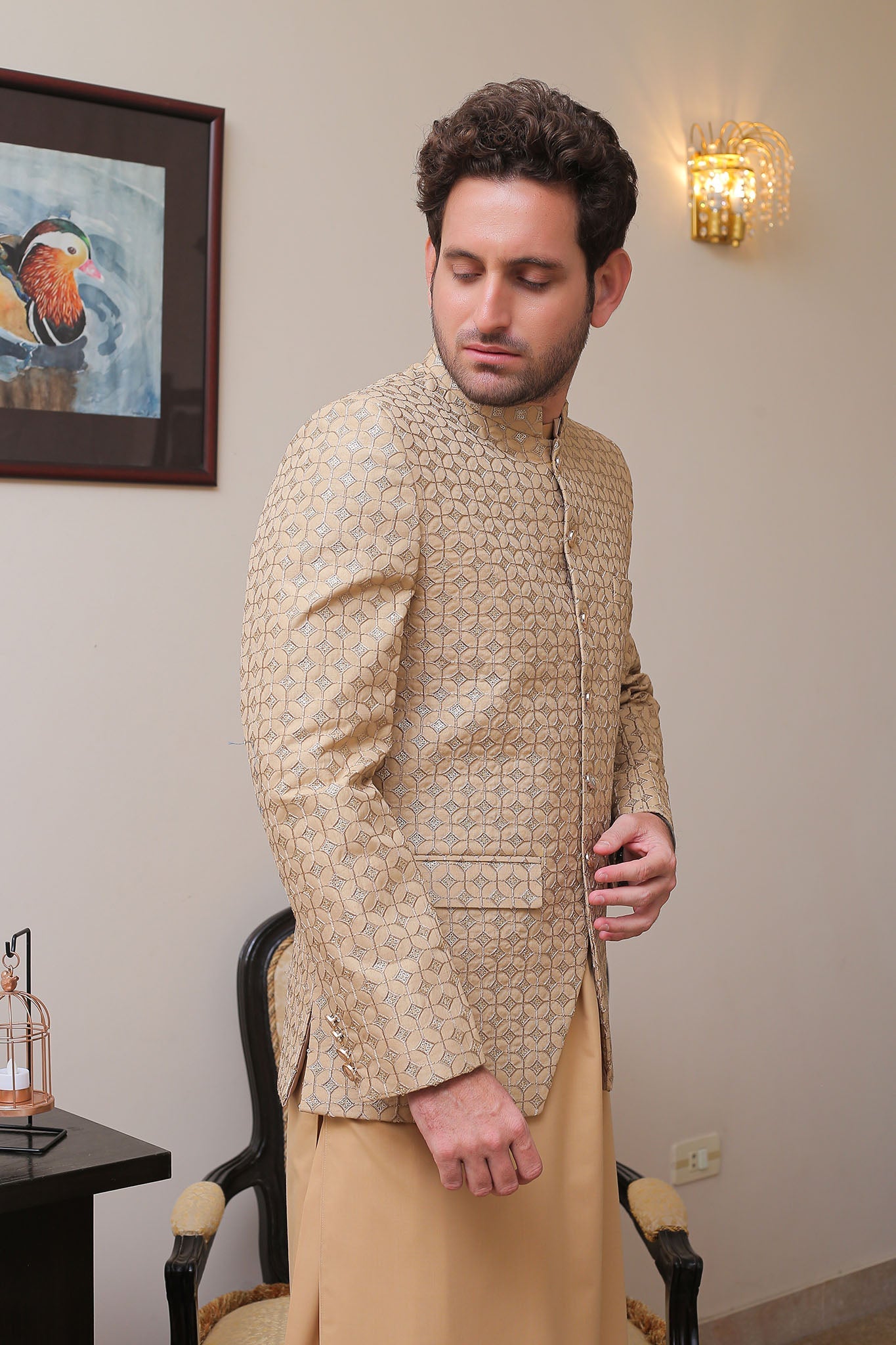 Real Image Mens Prince Coat Collection'2025-OPC-011