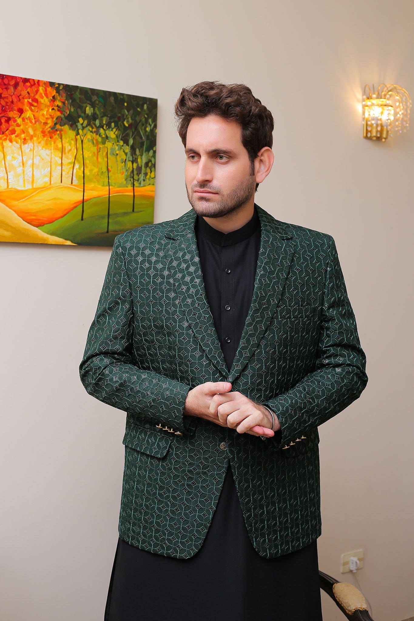 Real Image Mens Wedding Coat Collection'2025-OC-009