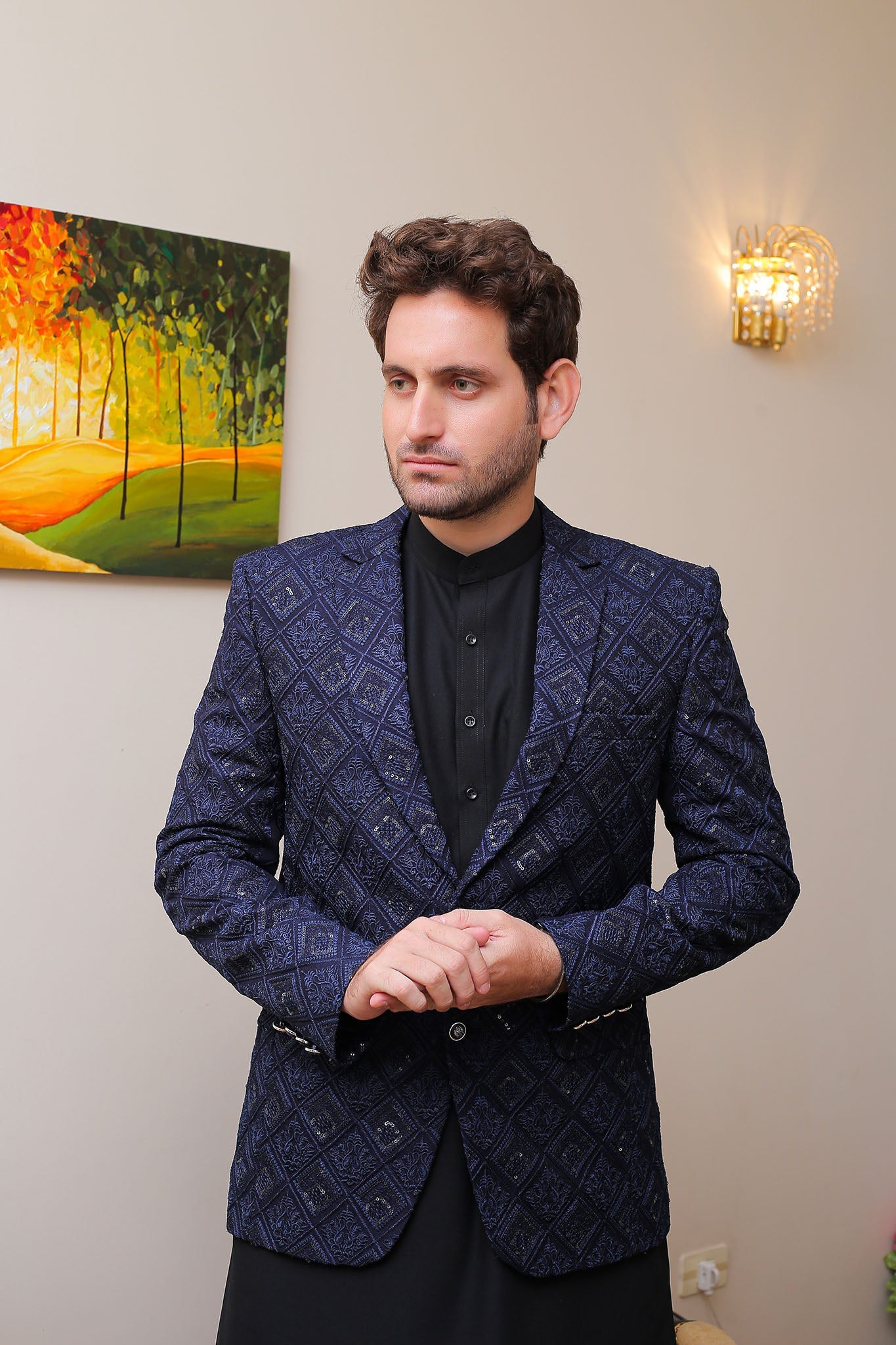 Real Image Mens Wedding Coat Collection'2025-OC-008