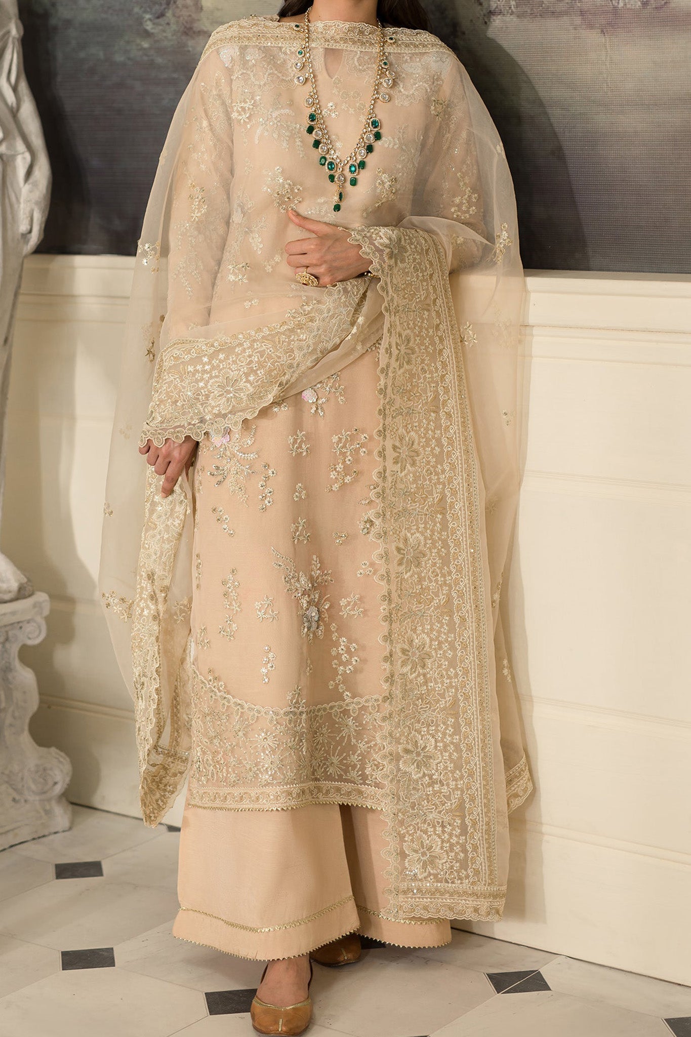 Suave By Emaan Adeel Unstitched 3 Piece Luxury Formals Collection'2024-SU-07-Aruna