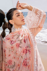 Zainab Chottani Unstitched 3 Piece Luxury Chikankari Collection'2024-02-A-Nora