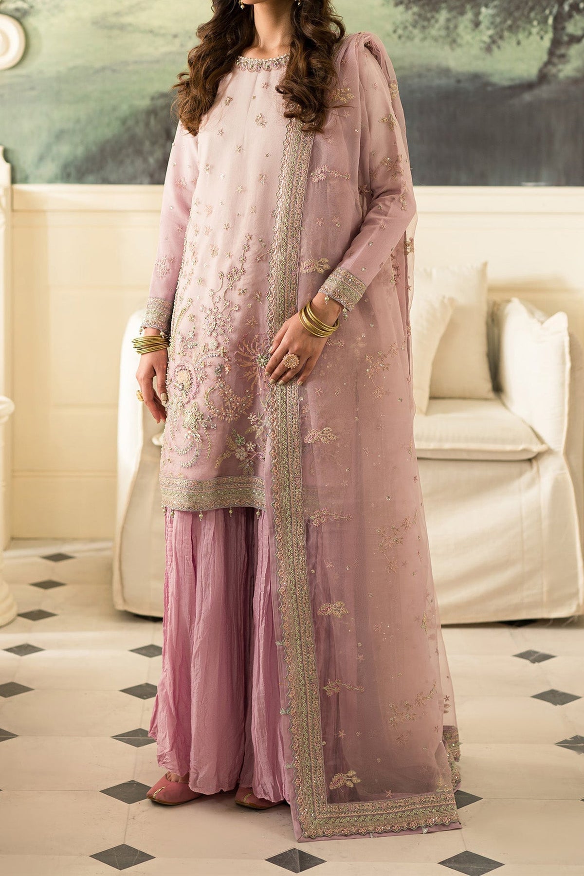 Suave By Emaan Adeel Unstitched 3 Piece Luxury Formals Collection'2024-SU-01-Bella