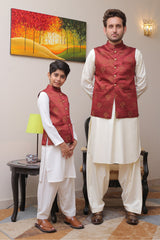 Real Image Kids Waist Coat Collection'2025-OKW-001 Smart Fit