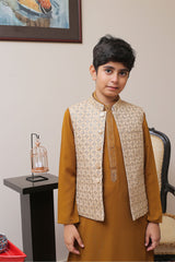 Real Image Kids Waist Coat Collection'2025-OKW-011 Smart Fit