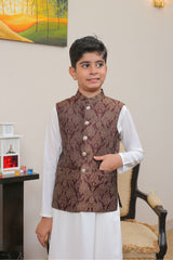 Real Image Kids Waist Coat Collection'2025-OKW-020 Smart Fit