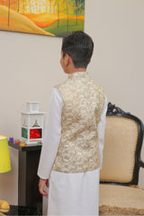 Real Image Kids Waist Coat Collection'2025-OKW-019 Smart Fit