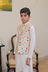 Real Image Kids Waist Coat Collection'2025-OKW-017 Smart Fit