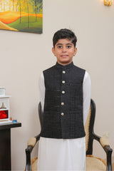 Real Image Kids Waist Coat Collection'2025-OKW-015 Smart Fit